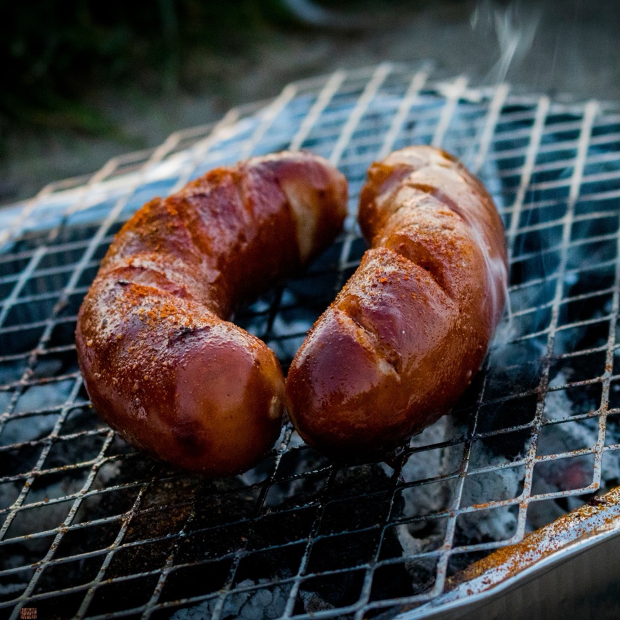 Hickory-Smoked Sausages