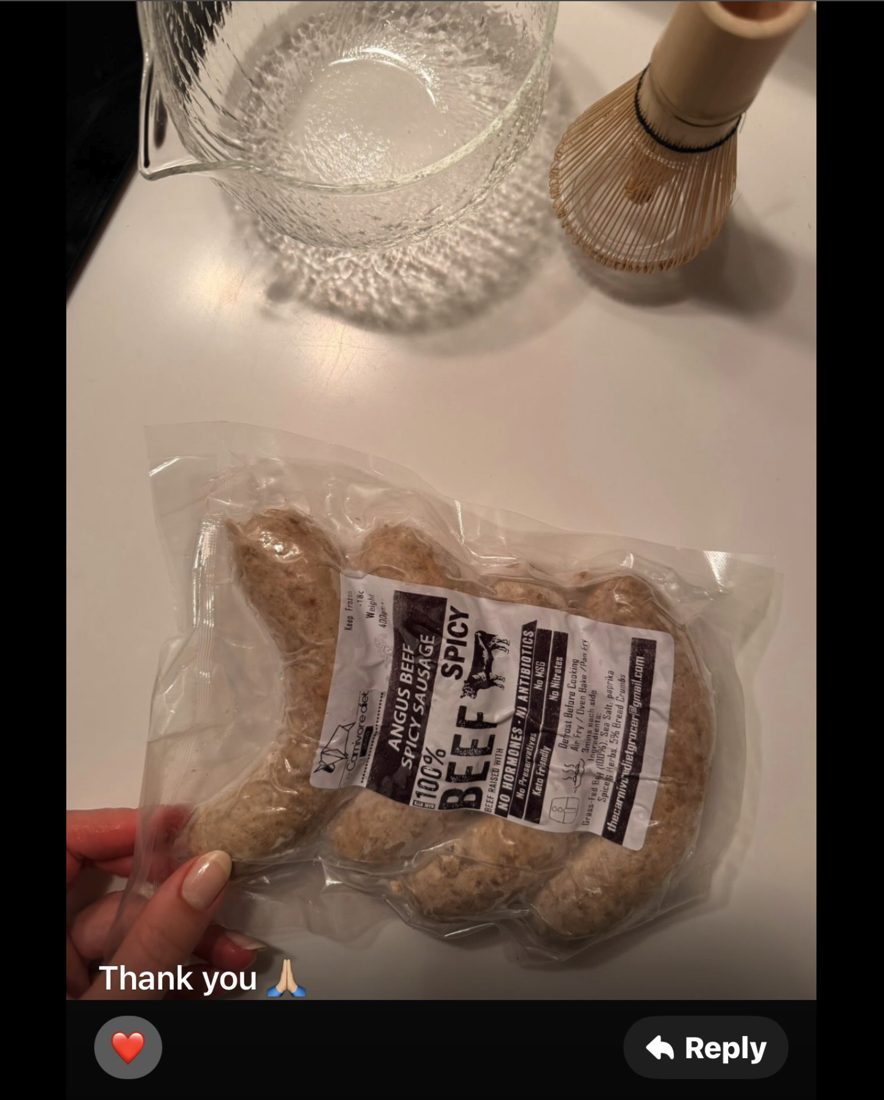 Customer testimonial